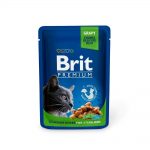 Brit Premium Portionspåsar Med Kyckling För Steriliserade Katter