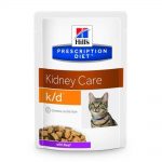 Prescription Diet Feline K/D Renal Health Beef Portionspåsar (12x85g)