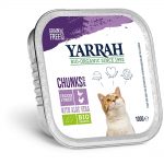 Yarrah Organic Cat Chicken & Turkey Chunks Grain Free