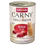 Animonda Carny Single Protein Adult 6 x 400 g - Nötkött pur