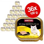 Ekonomipack: Animonda vom Feinsten för kastrerade katter 36 x 100 g Kalkon & öring