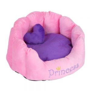 Snuggle Bed Princess kattbädd / hundbädd - L 45 x B 40 x H 30 cm