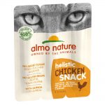 Almo Nature Holistic Snack Cat - Ekonomipack: 3 x 15 g Chicken