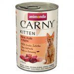 Animonda Carny Kitten 6 x 400 g - Nötkött & fjäderfä