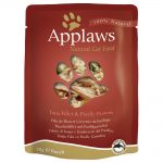 Applaws Cat Pouches kattmat 12 x 70 g - Tonfisk & stillahavsräkor