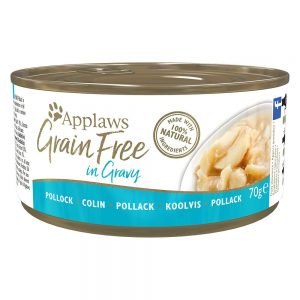 Applaws Grainfree in Gravy 6 x 70 g - Tonfisk