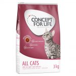 Concept for Life All Cats Bonuspåse 10 + 2 kg på köpet