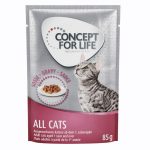 Concept for Life All Cats - i sås - 12 x 85 g