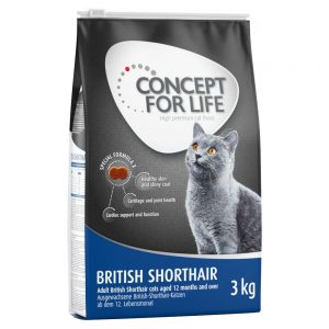 Concept for Life British Shorthair Adult - Ekonomipack: 3 x 3 kg