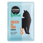 Cosma Nature i portionspåse 6 x 50 g Pacific tonfisk