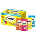 Dreamies Selection Box (kyckling, nötkött, lax, ost) - Ekonomipack: 16 x 30 g