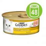 Ekonomipack: Gourmet Gold Fine Paté 48 x 85 g - Lamm & gröna bönor