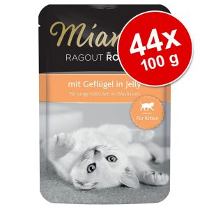 Ekonomipack: Miamor Ragout Royale Kitten 44 x 100 g - Nötkött