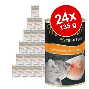 Ekonomipack: Miamor Trinkfein Vitaldrink 24 x 135 ml - Kyckling