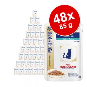 Ekonomipack: Royal Canin Veterinary Diet 48 x 85 / 100 g - Renal Beef (48 x 85 g)
