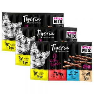 Ekonomipack: Tigeria Sticks 30 x 5 g - Mix (4 sorter)