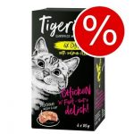 Extra lågt pris! Tigeria 24 x 85 g - Kalkon & lax med sötpotatis och spenat