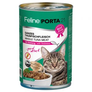 Feline Porta 21 6 x 400 g - Tonfisk med surimi - spannmålsfritt
