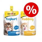 GimCat Mix: Pudding + Yoghurt för katter - 2 x 150 g Pudding & Yoghurt