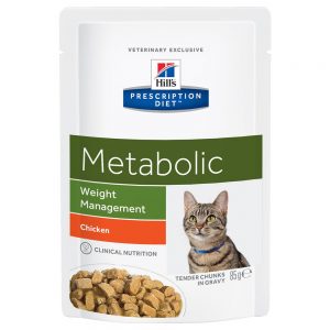 Hill's Prescription Diet Feline Metabolic Chicken - 12 x 85 g