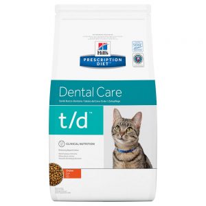 Hill's Prescription Diet Feline t/d Dental Care - Ekonomipack: 2 x 5 kg