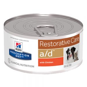 Hill's Prescription Diet a/d Restorative Care Chicken hund- och kattmat - Ekonomipack: 24 x 156 g