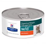Hill's Prescription Diet w/d Digestive/Weight Management Chicken - 6 x 156 g