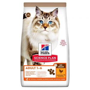 Hill's Science Plan Cat Adult No Grain med Kyckling 1,5 kg