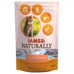 IAMS Naturally Cat Adult Salmon - Ekonomipack: 2 x 2,7 kg