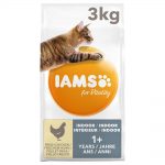 IAMS for Vitality Cat Adult Indoor Chicken - 3 kg