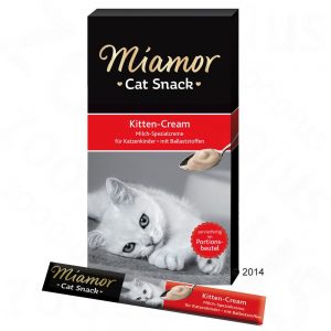 Miamor Cat Snack Kitten Milk Cream - Ekonomipack: 20 x 15 g