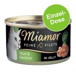 Miamor Fine Filets 1 x 100 g - Ljus tonfisk & ris i gelé