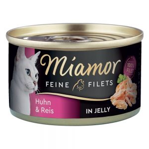 Miamor Fine Filets 6 x 100 g - Tonfisk & ost i gelé