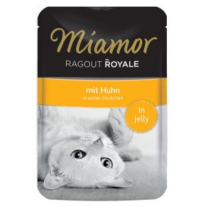 Miamor Ragout Royale i gelé 22 x 100 g - Kalkon