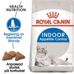 Royal Canin Indoor Appetite Control - Ekonomipack: 2 x 4 kg