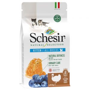 Schesir Natural Selection Kitten med kalkon - 1,4 kg