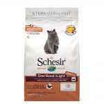 Schesir Sterilized & Light med kyckling 10 kg