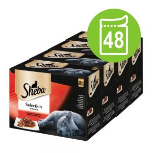 Sheba 48 x 85 g portionspåsar - Collection in Jelly