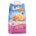 Tigerino Nuggies Classic kattströ - Baby Powder, grova korn - 14 l