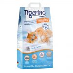 Tigerino Nuggies Ultra kattströ - Fresh Cotton - Ekonomipack: 2 x 14 l