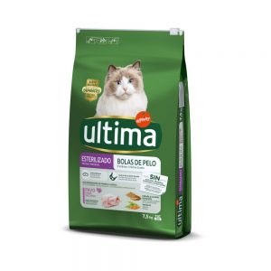 Ultima Cat Sterilized Hairball - 7,5 kg