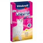 Vitakraft Cat Liquid-Snack Kyckling & taurin - Ekonomipack: 24 x 15 g