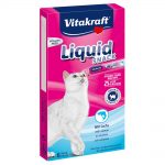 Vitakraft Cat Liquid-Snack Lax & omega-3 - Ekonomipack: 24 x 15 g